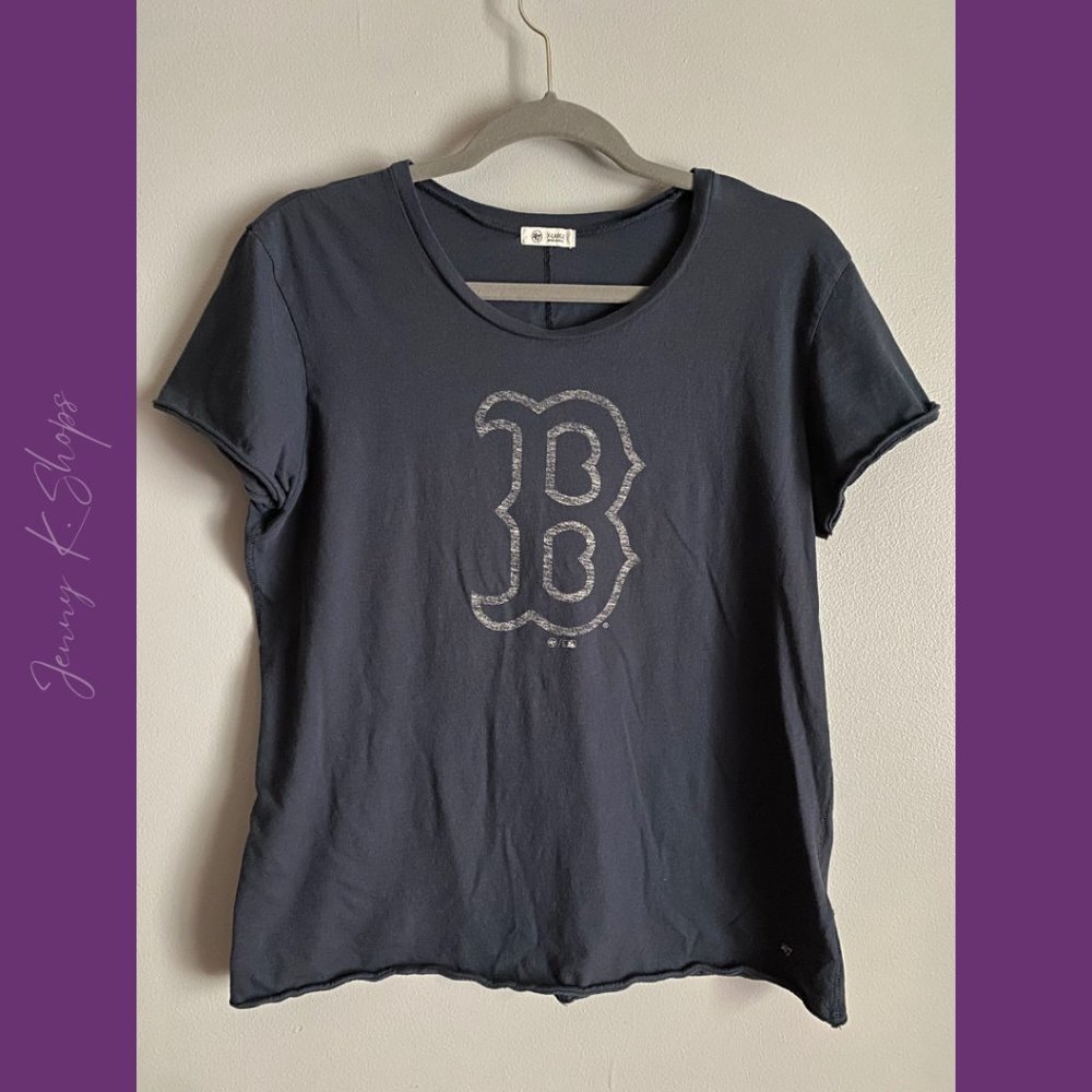 47 Boston Red Sox | Navy Blue Lightweight and Soft Short Sleeve Shirt | Size: XL